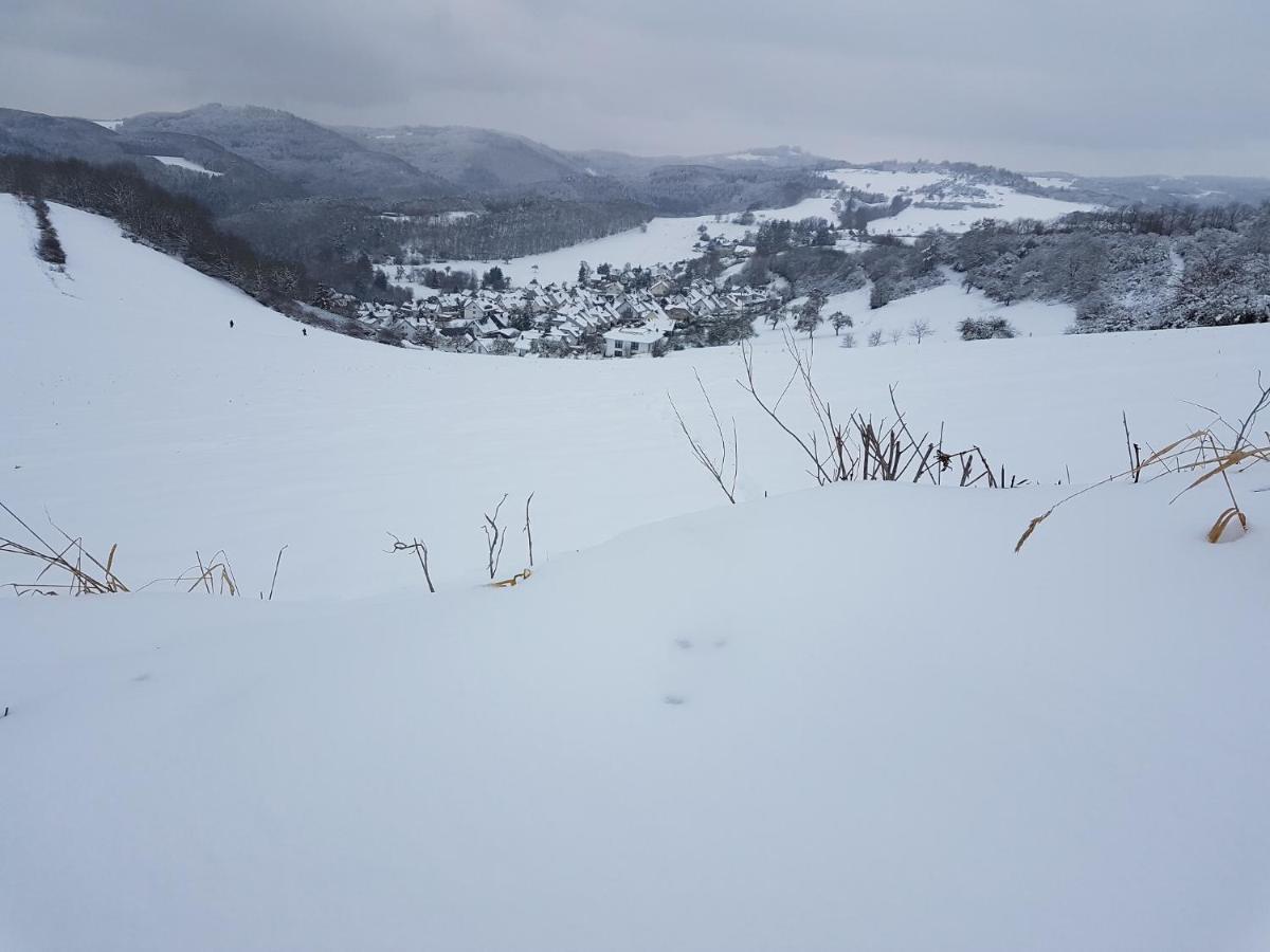 Ferienwohnungen Am Aeppelsberg Volkesfeld Esterno foto